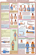 ПС02 Оказание первой помощи пострадавшим (бумага, А2, 6 листов) - Плакаты - Медицинская помощь - магазин "Охрана труда и Техника безопасности"